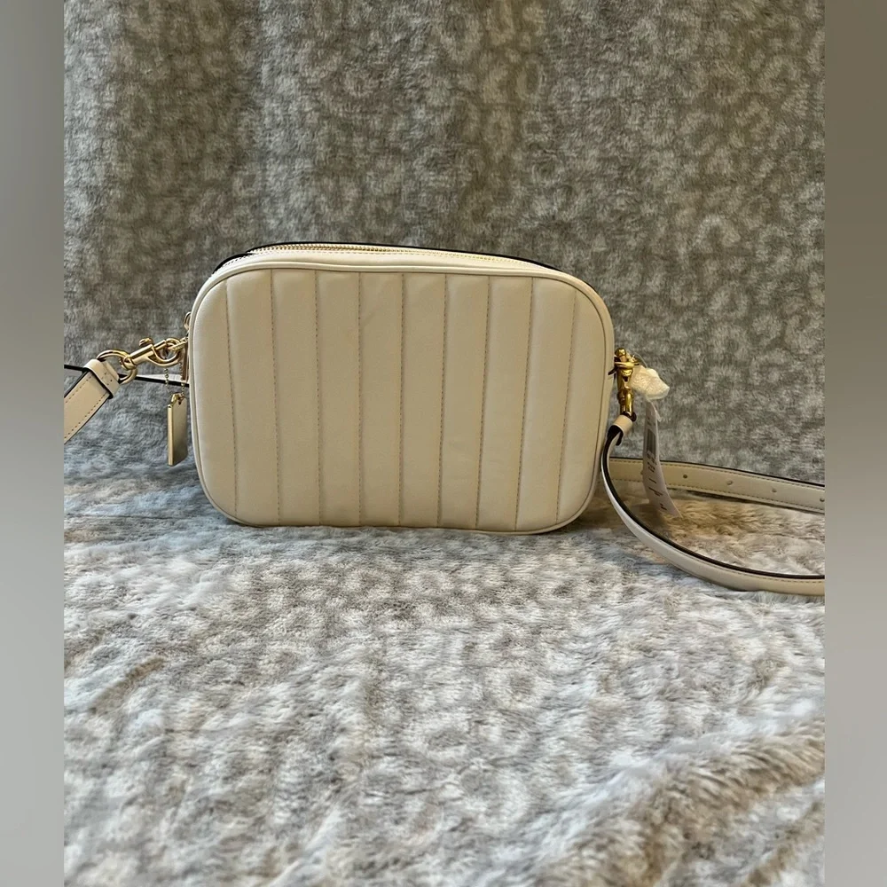SOLD NWT COACH Linear Quilted Jes Crossbody - Picture 4 of 10